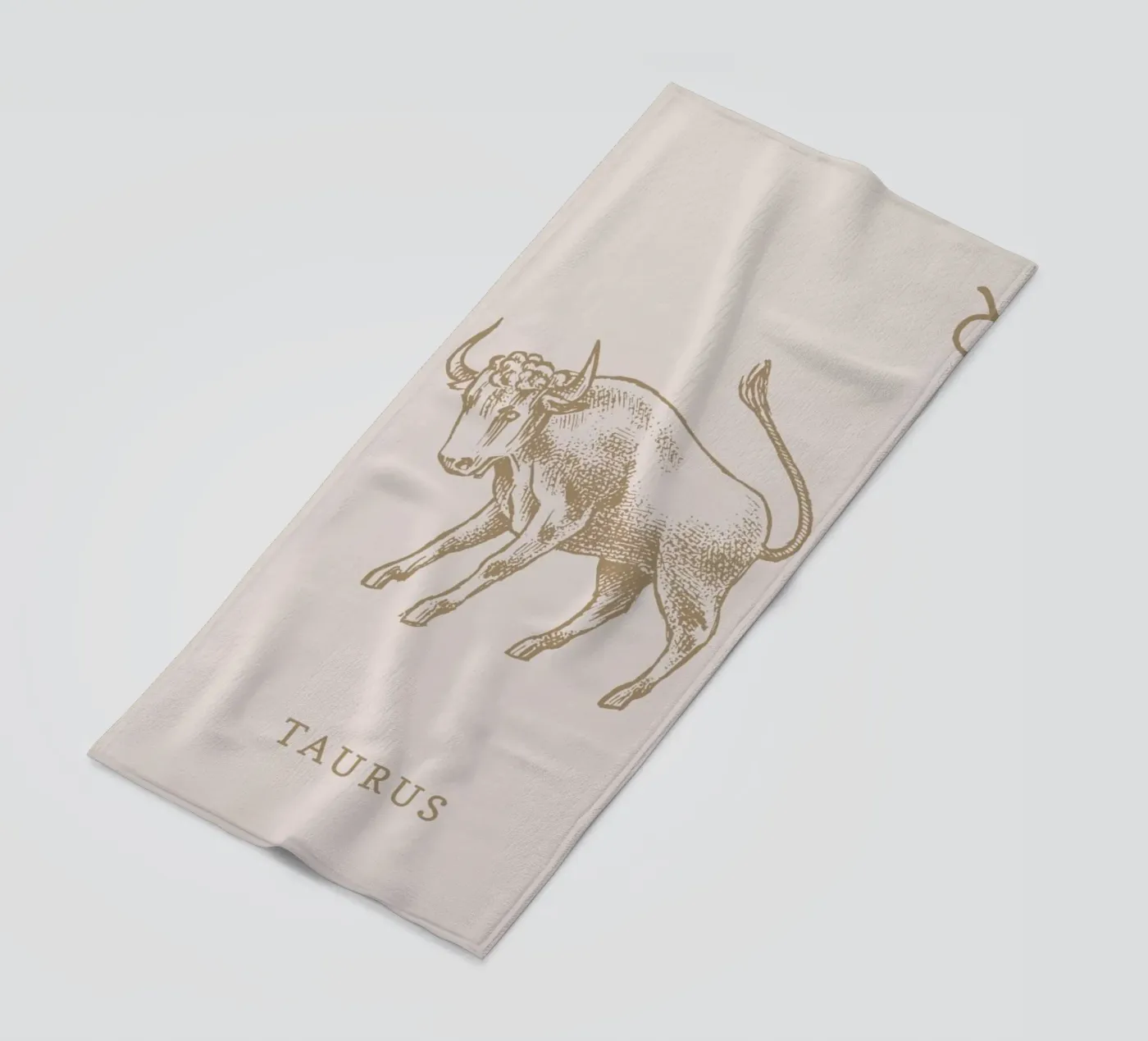 Taurus beach towel by Flora & Fauna