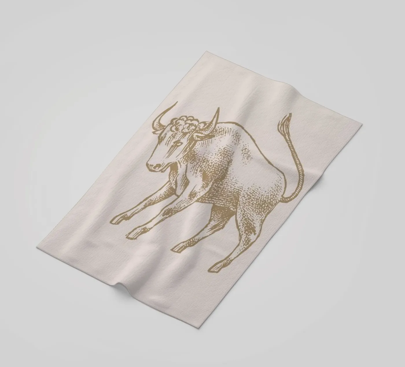 Taurus beach towel by Flora & Fauna