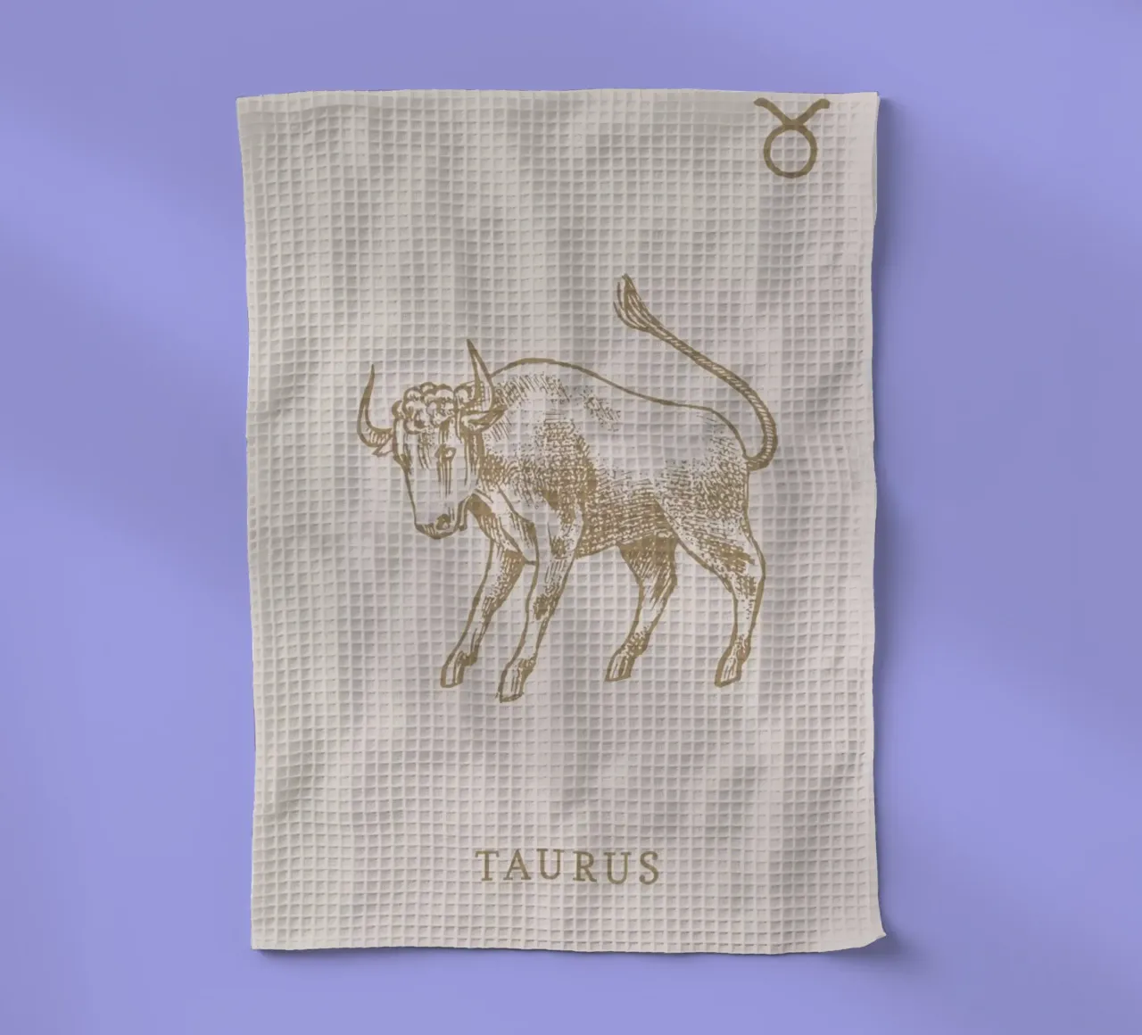Taurus canovaccio da cucina da Flora & Fauna