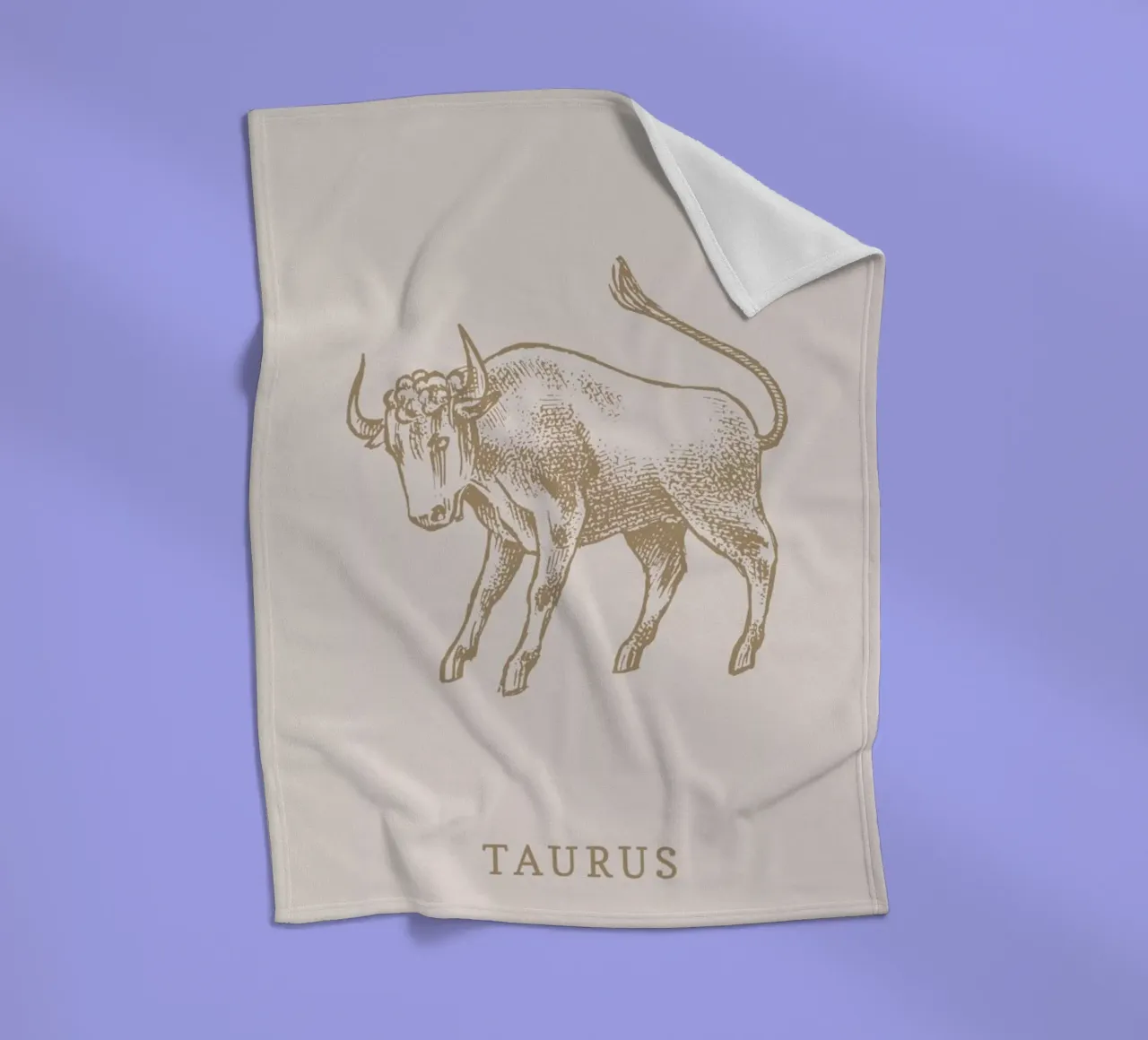 Taurus Fleecedecke von Flora & Fauna