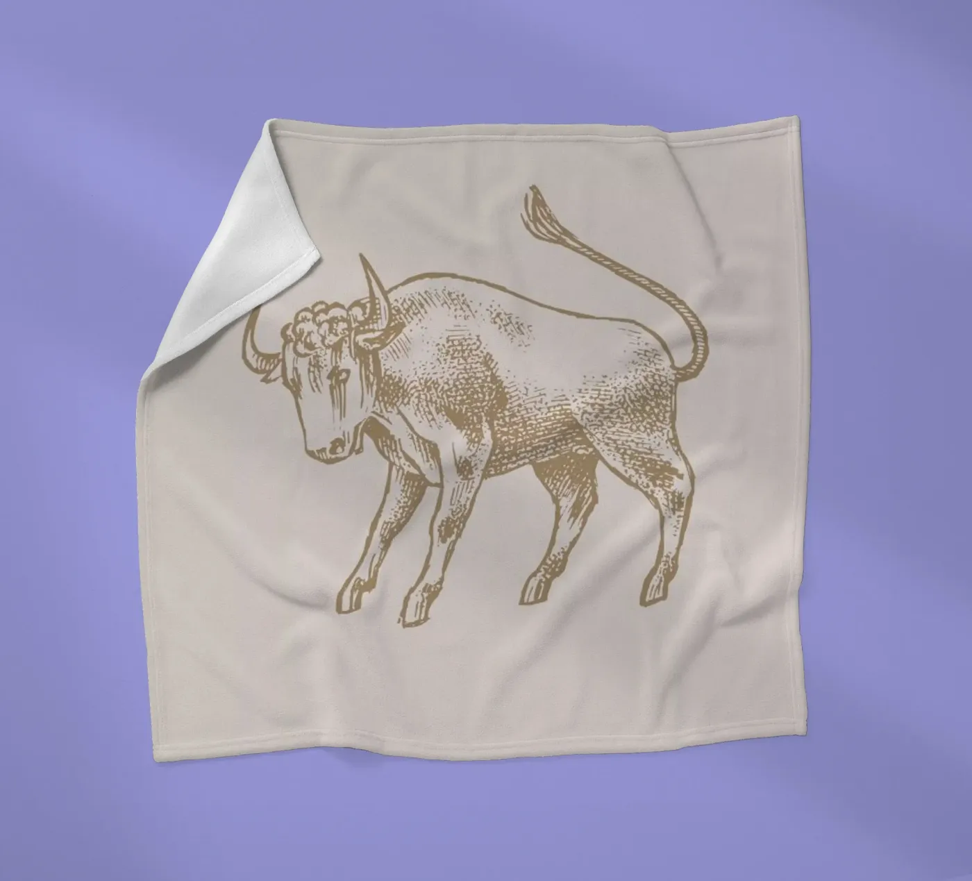 Taurus coperta in pile da Flora & Fauna