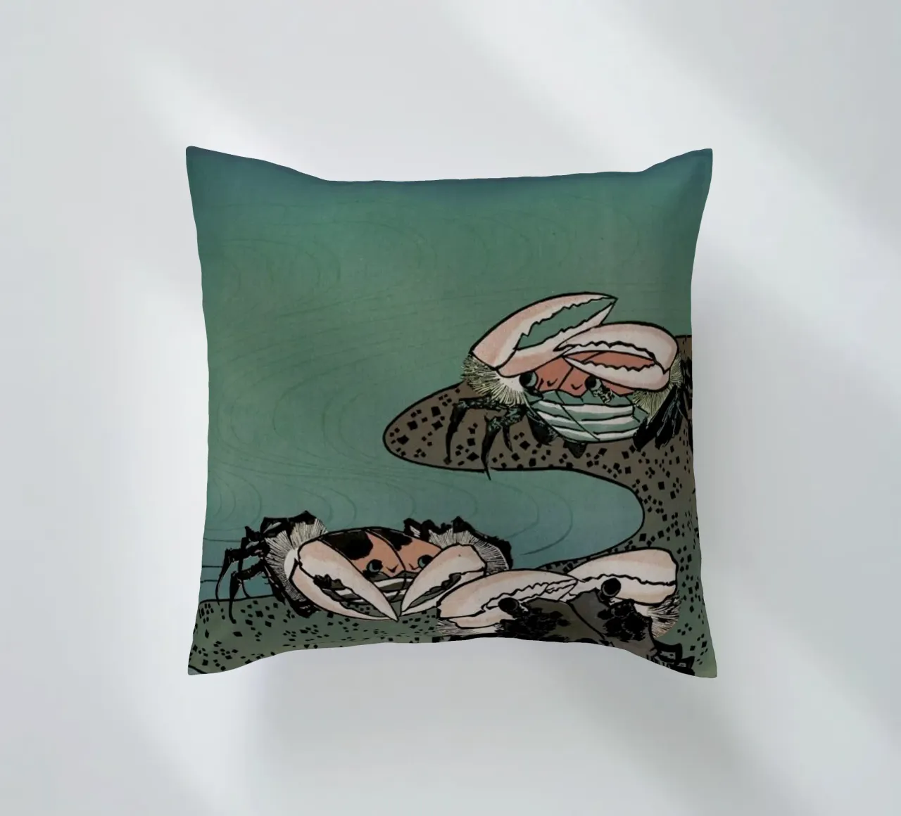 Saltwater Crabs cuscino da Flora & Fauna