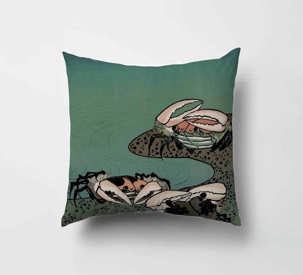 Saltwater Crabs cuscino da Flora & Fauna