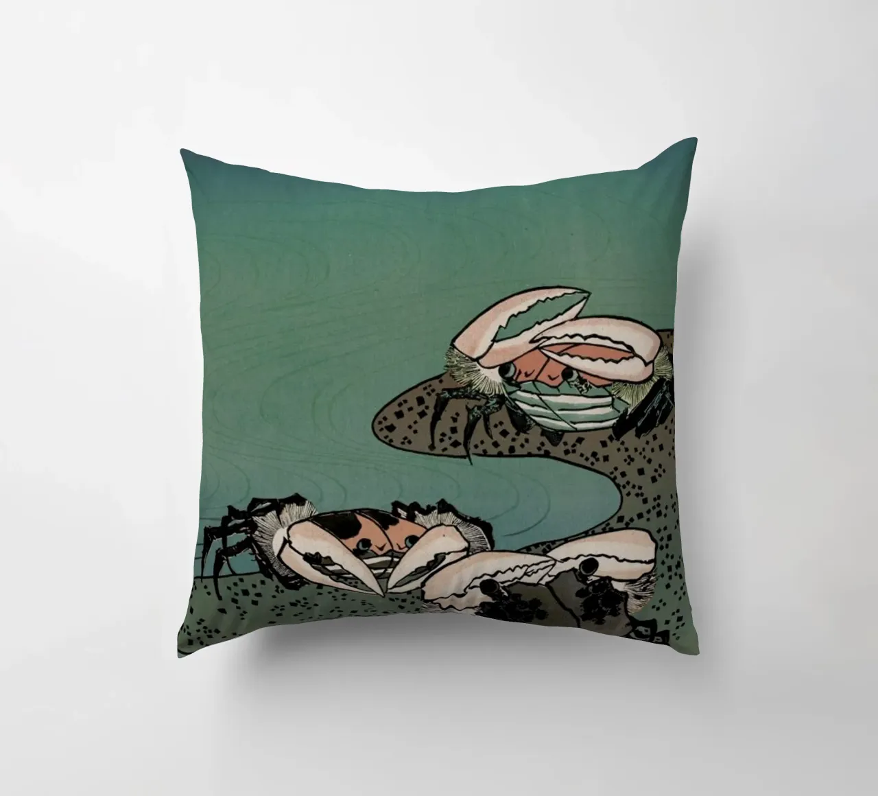 Saltwater Crabs cuscino da Flora & Fauna