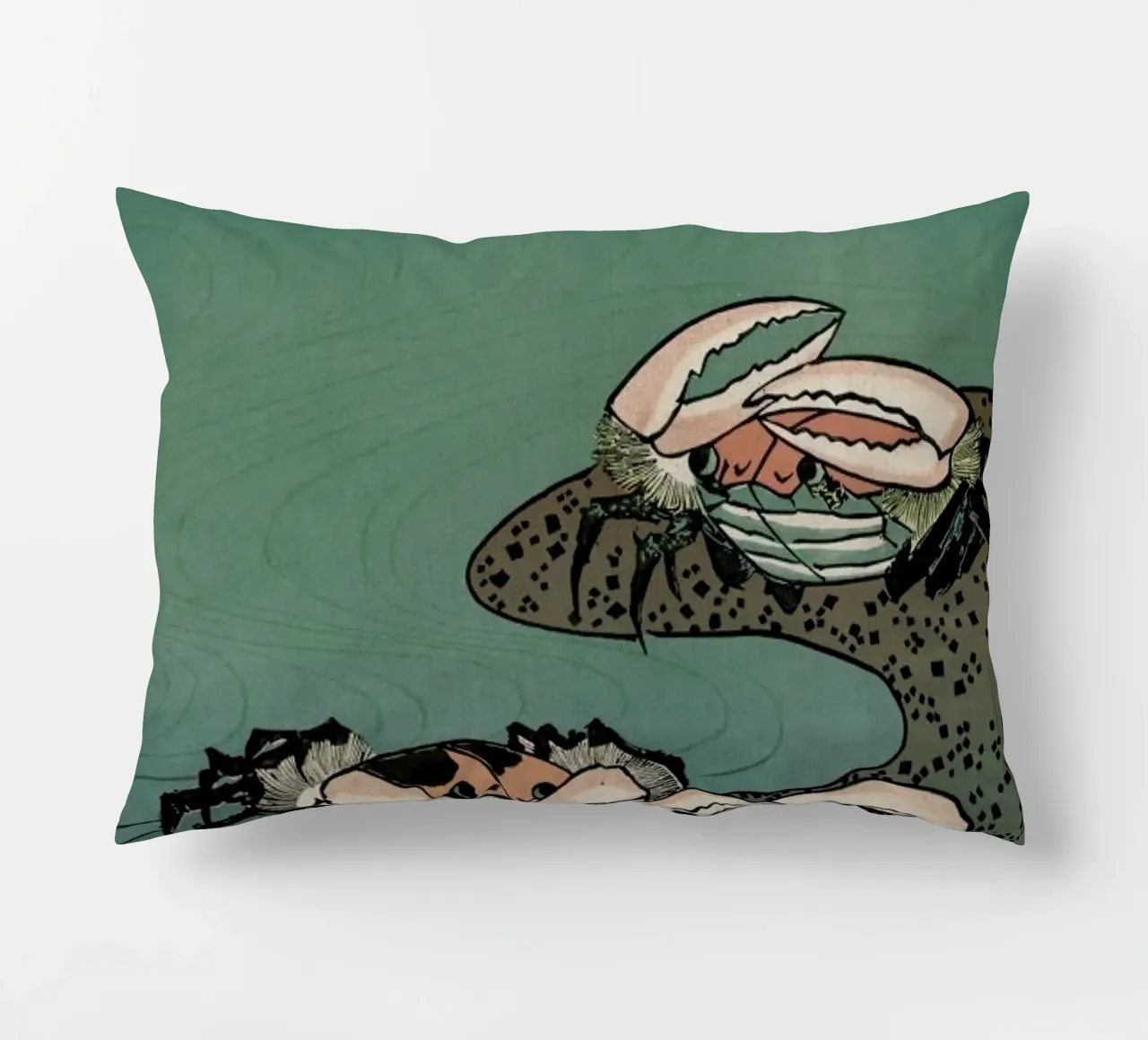 Saltwater Crabs cuscino da Flora & Fauna
