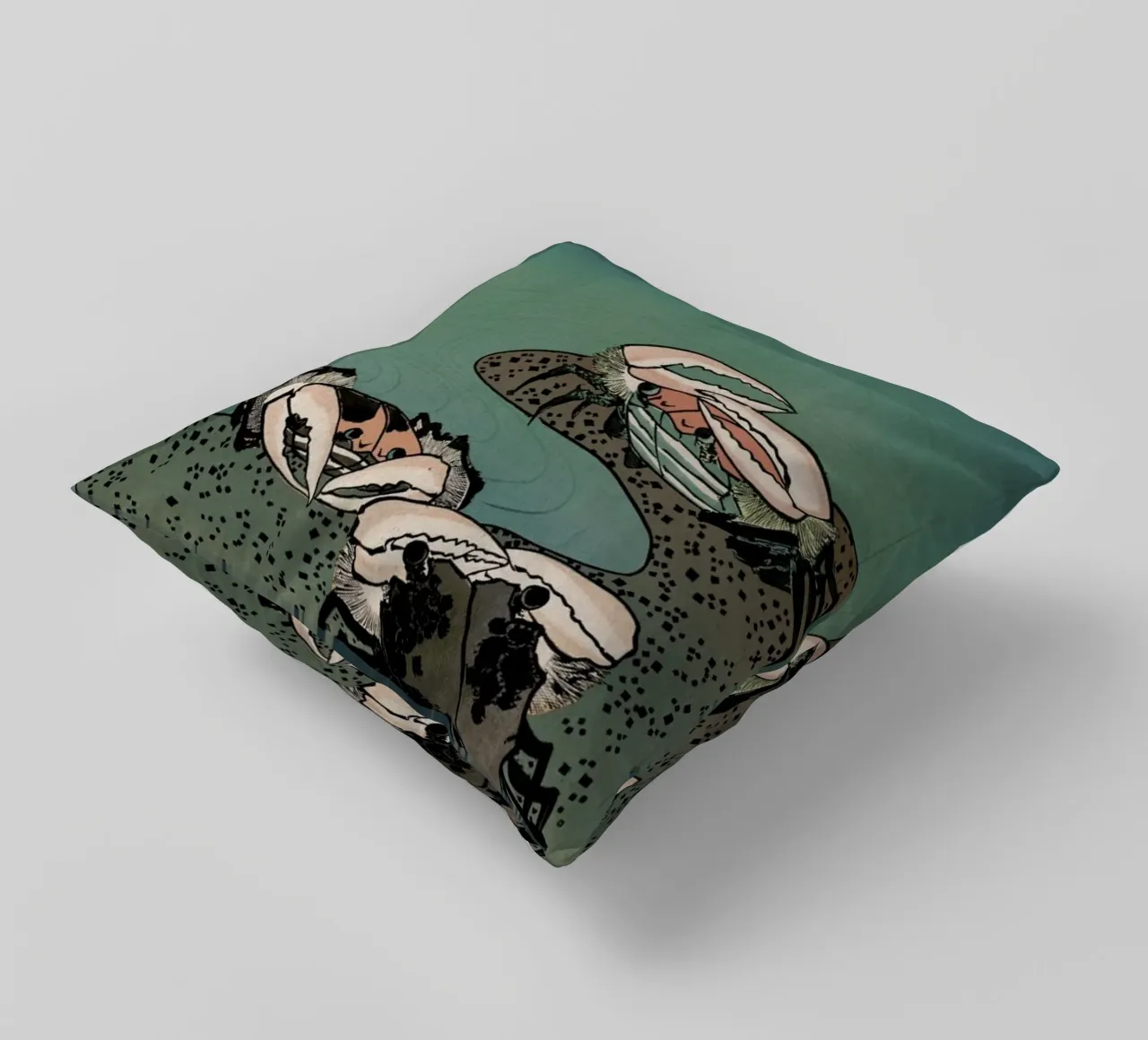 Saltwater Crabs cuscino da Flora & Fauna