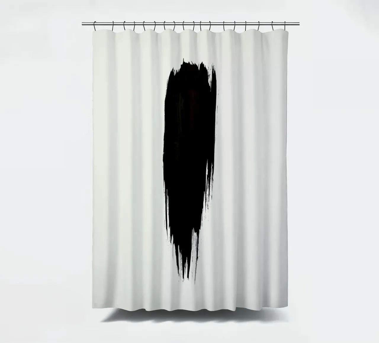 Brushstroke III Duschvorhang von Pure