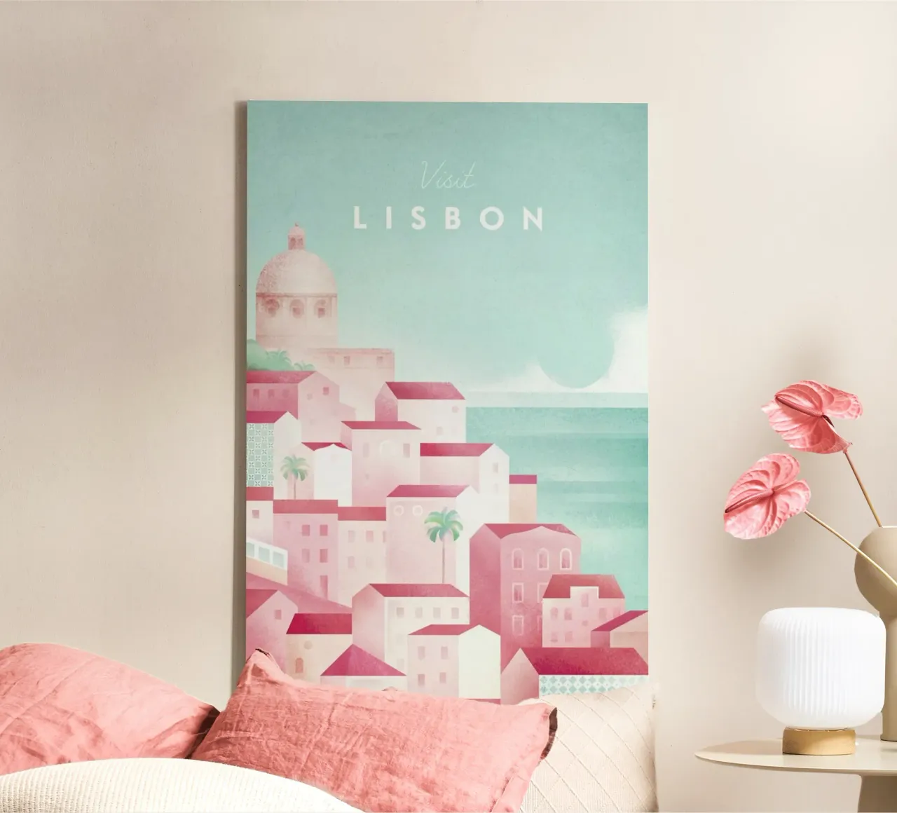 Lisbon canvas by Henry Rivers