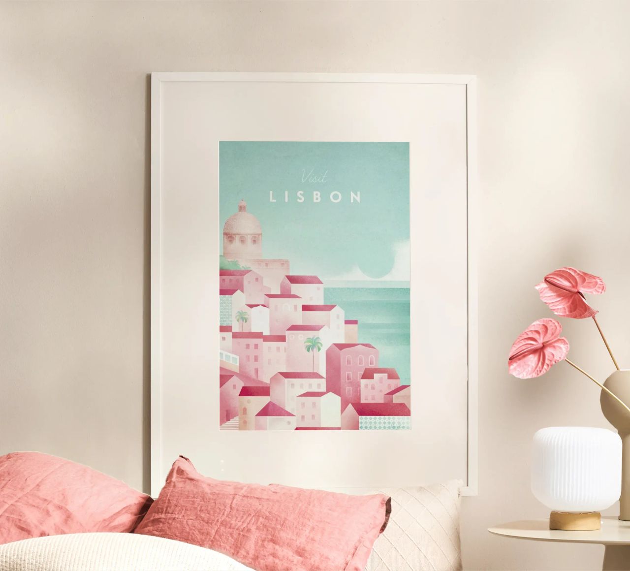 Lisbon poster de Henry Rivers