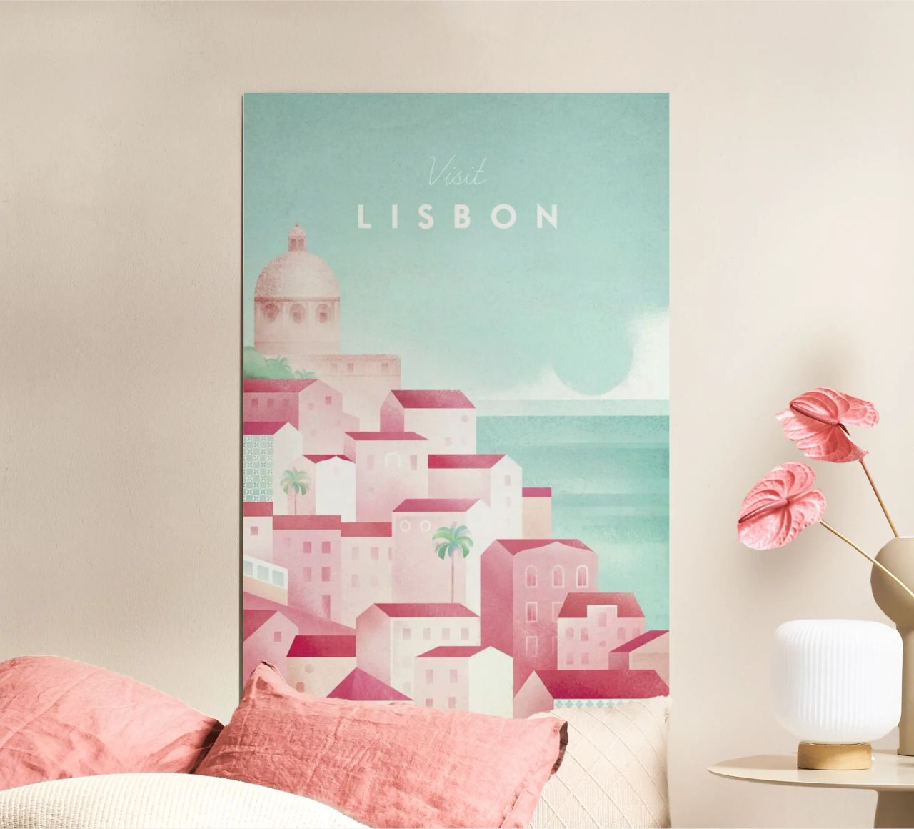Lisbon poster de Henry Rivers