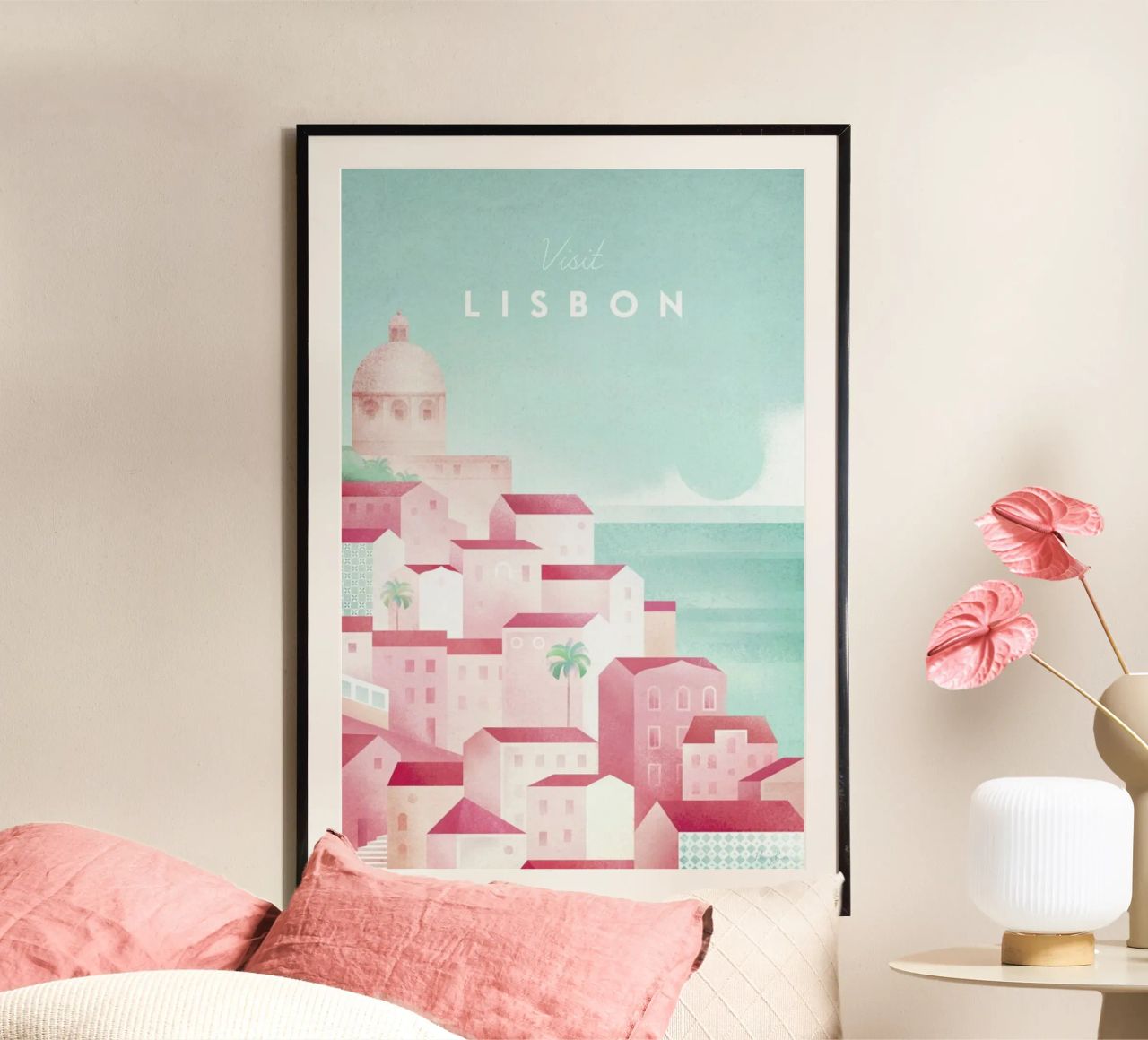 Lisbon poster de Henry Rivers