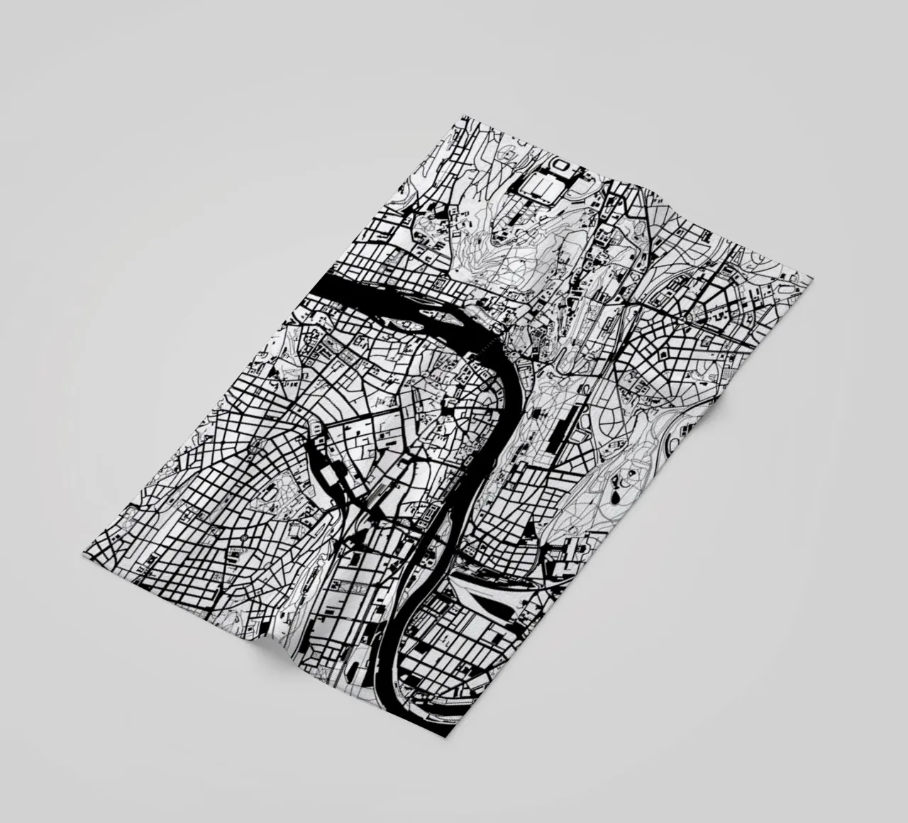 Prague Black & White telo mare da Planos Urbanos