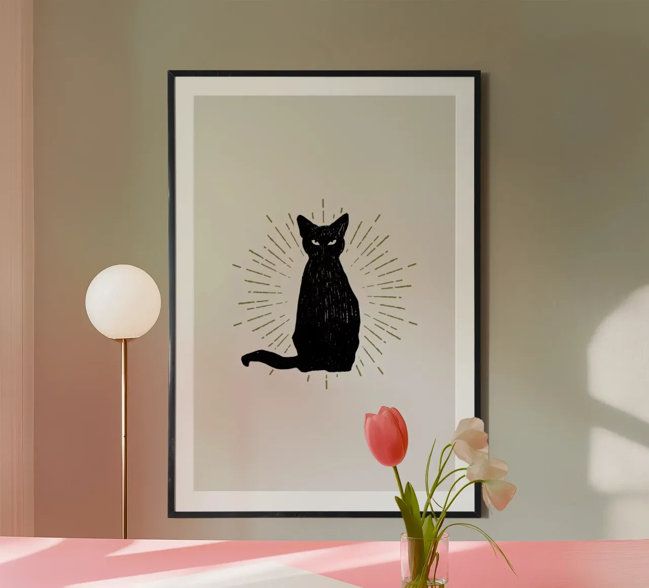Familiar poster con telaio in plastica da Pure