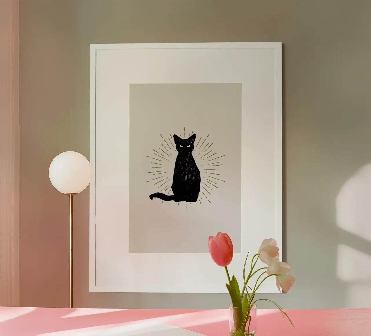 Familiar poster con telaio in plastica da Pure