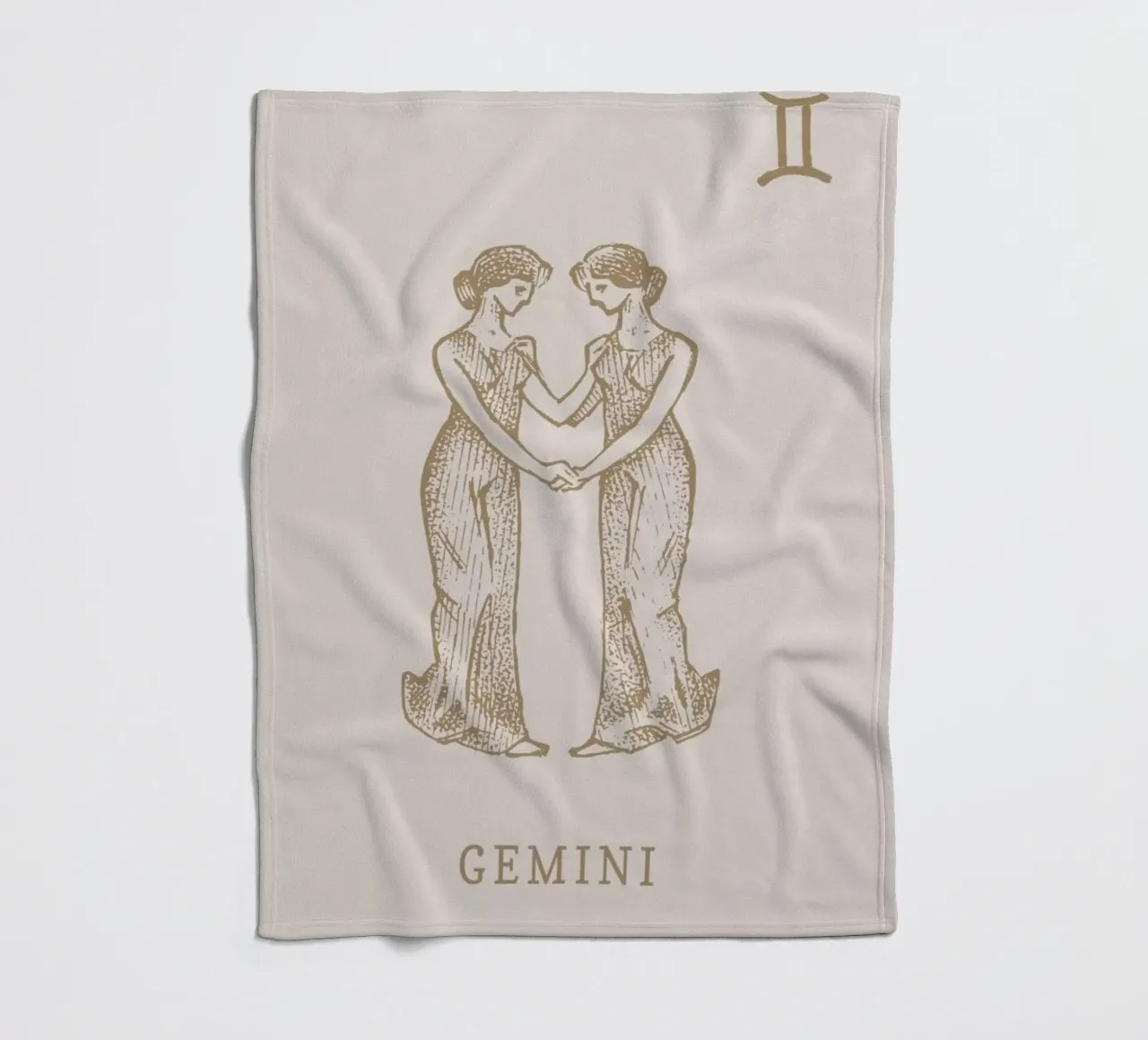 Gemini Fleecedecke von Flora & Fauna