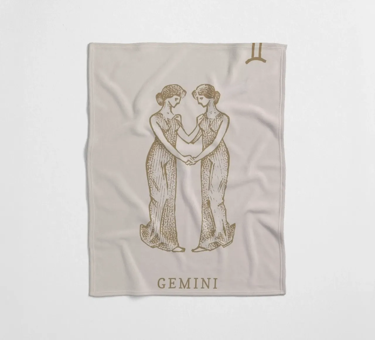 Gemini Fleecedecke von Flora & Fauna