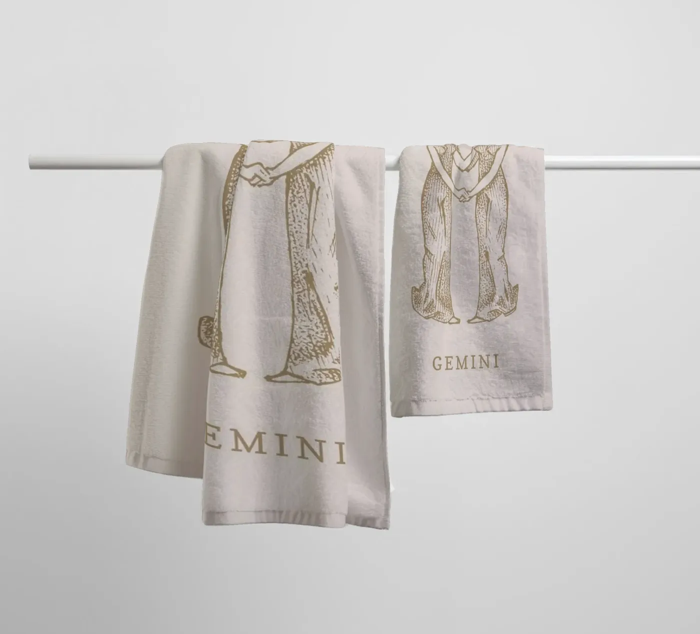 Gemini badhanddoek van Flora & Fauna