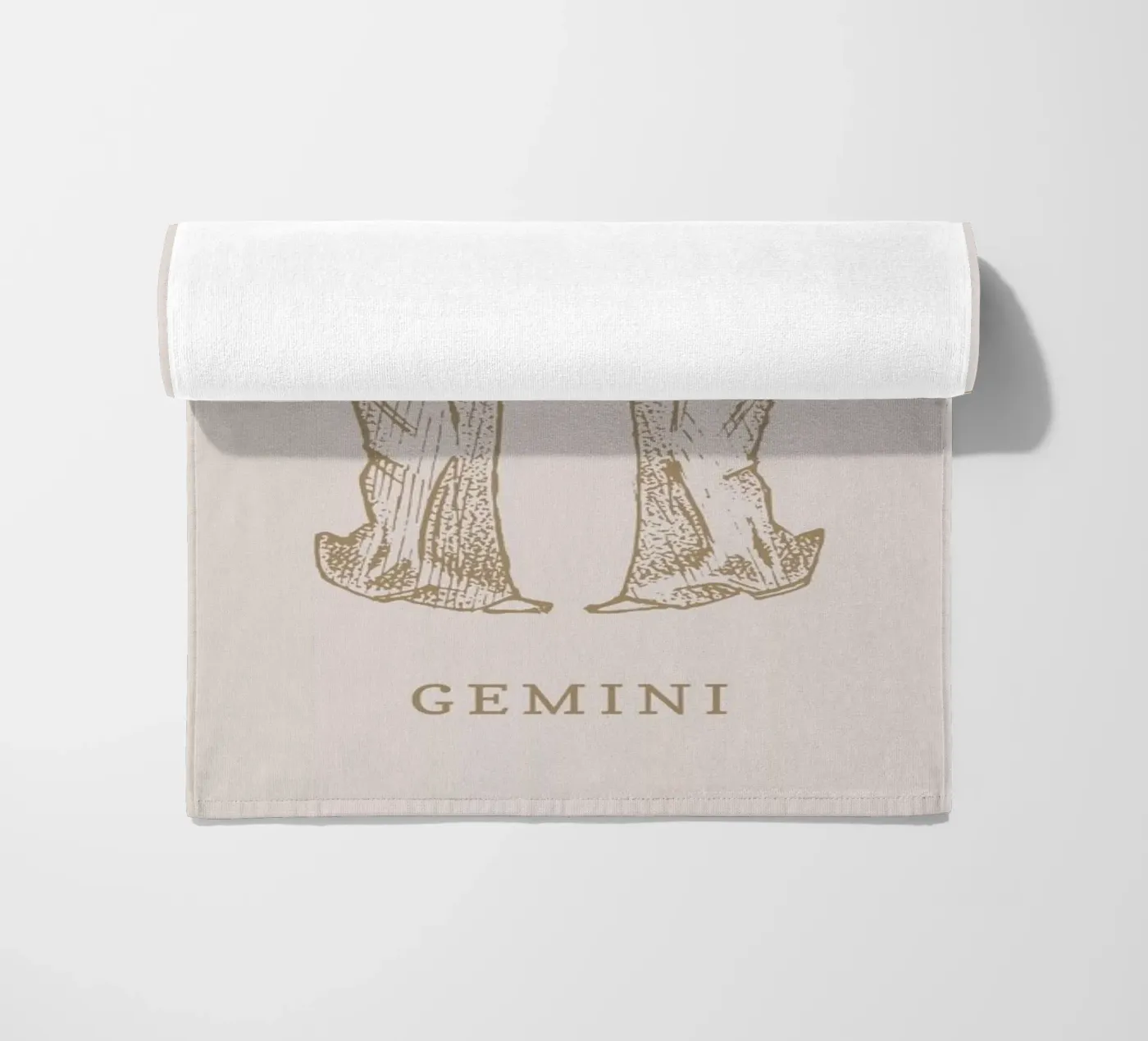 Gemini beach towel by Flora & Fauna