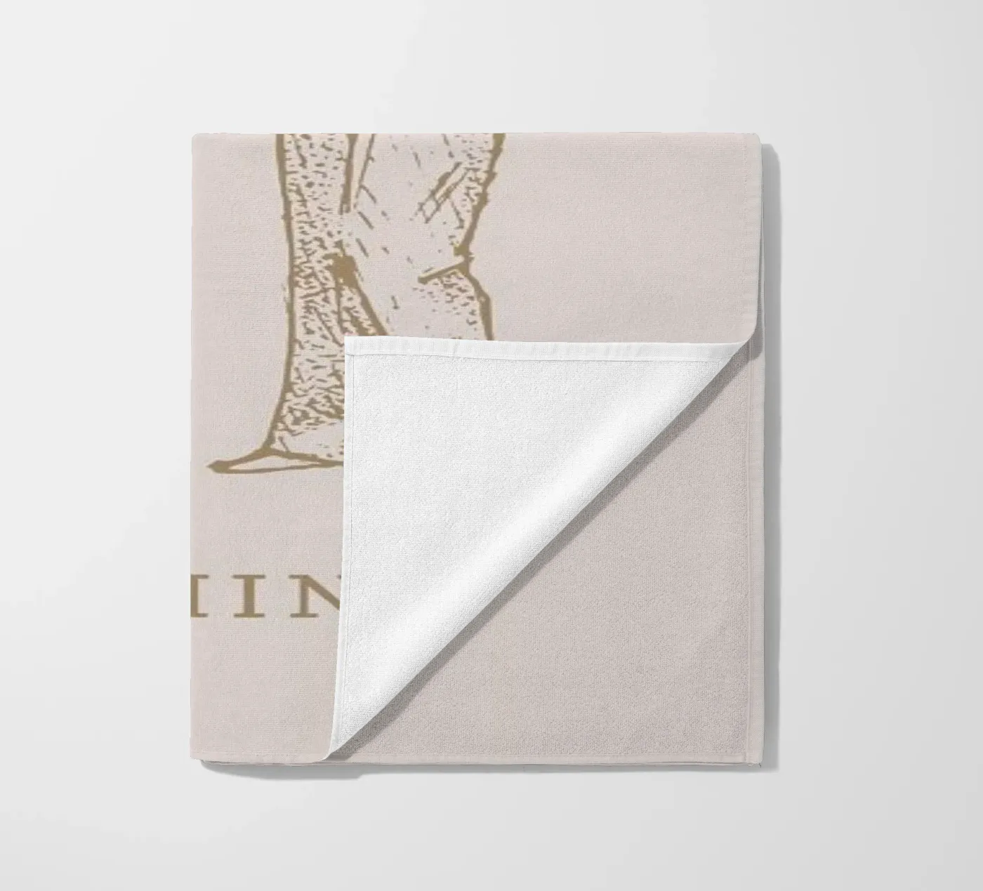 Gemini beach towel by Flora & Fauna