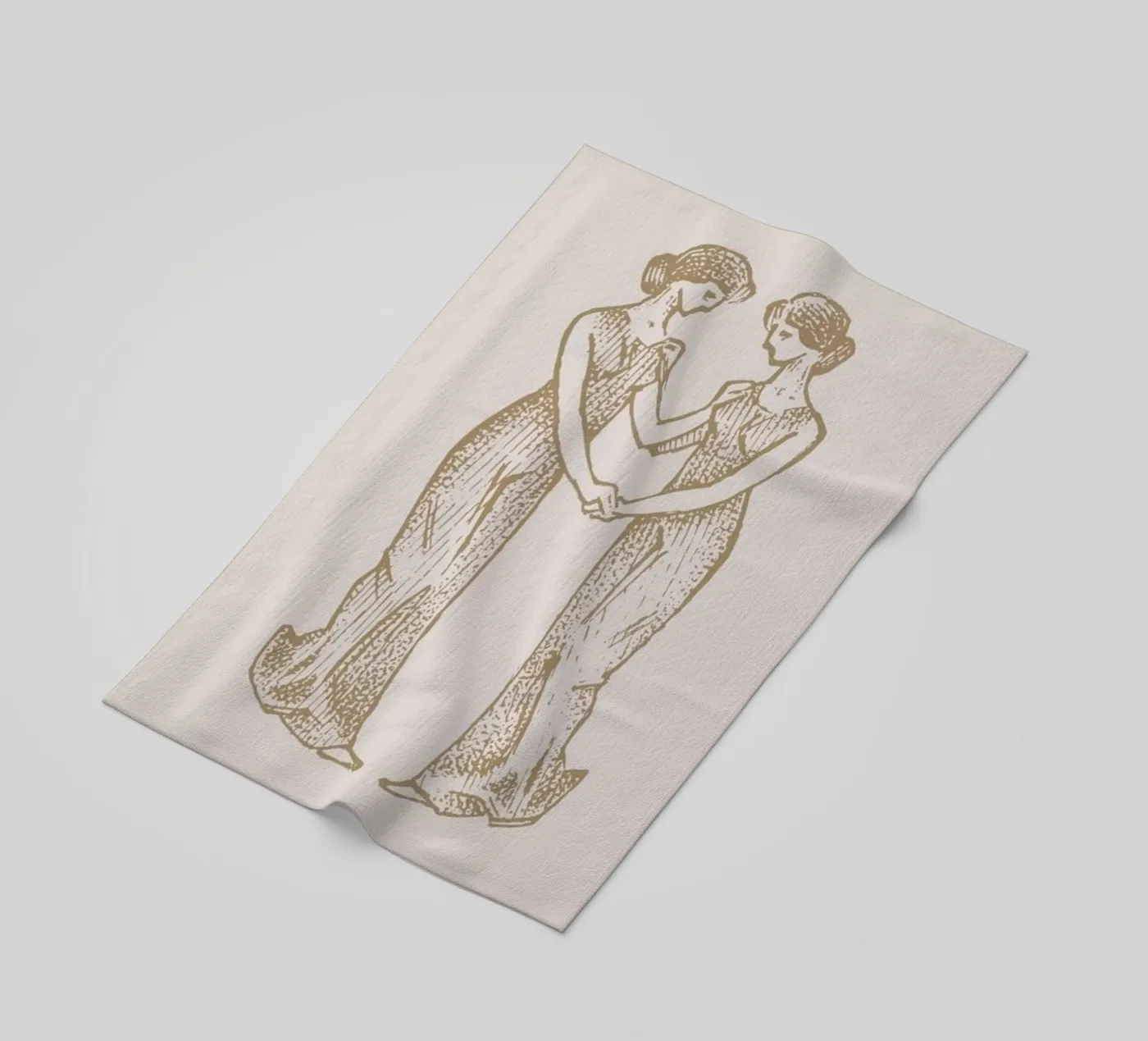 Gemini beach towel by Flora & Fauna