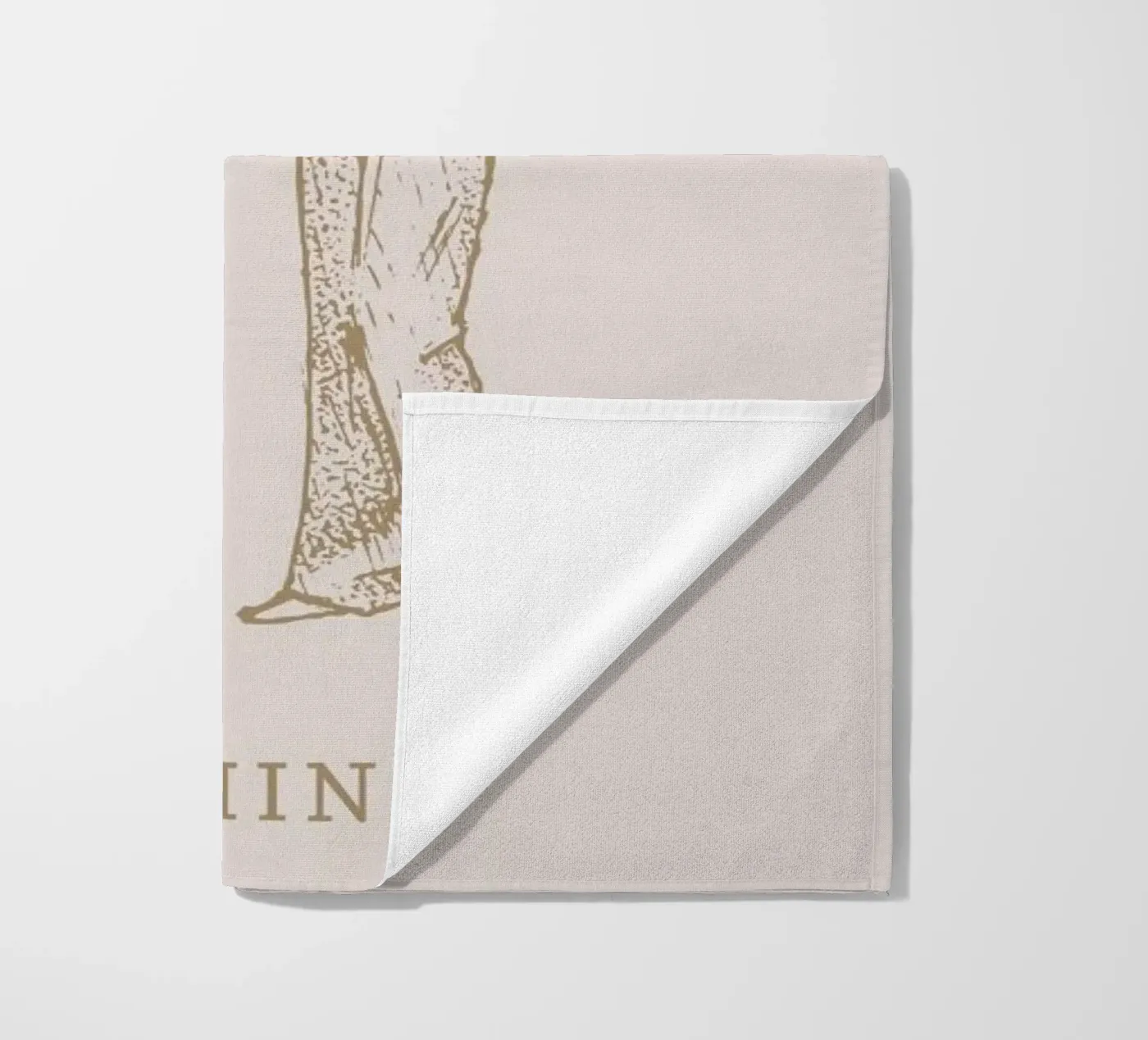 Gemini beach towel by Flora & Fauna