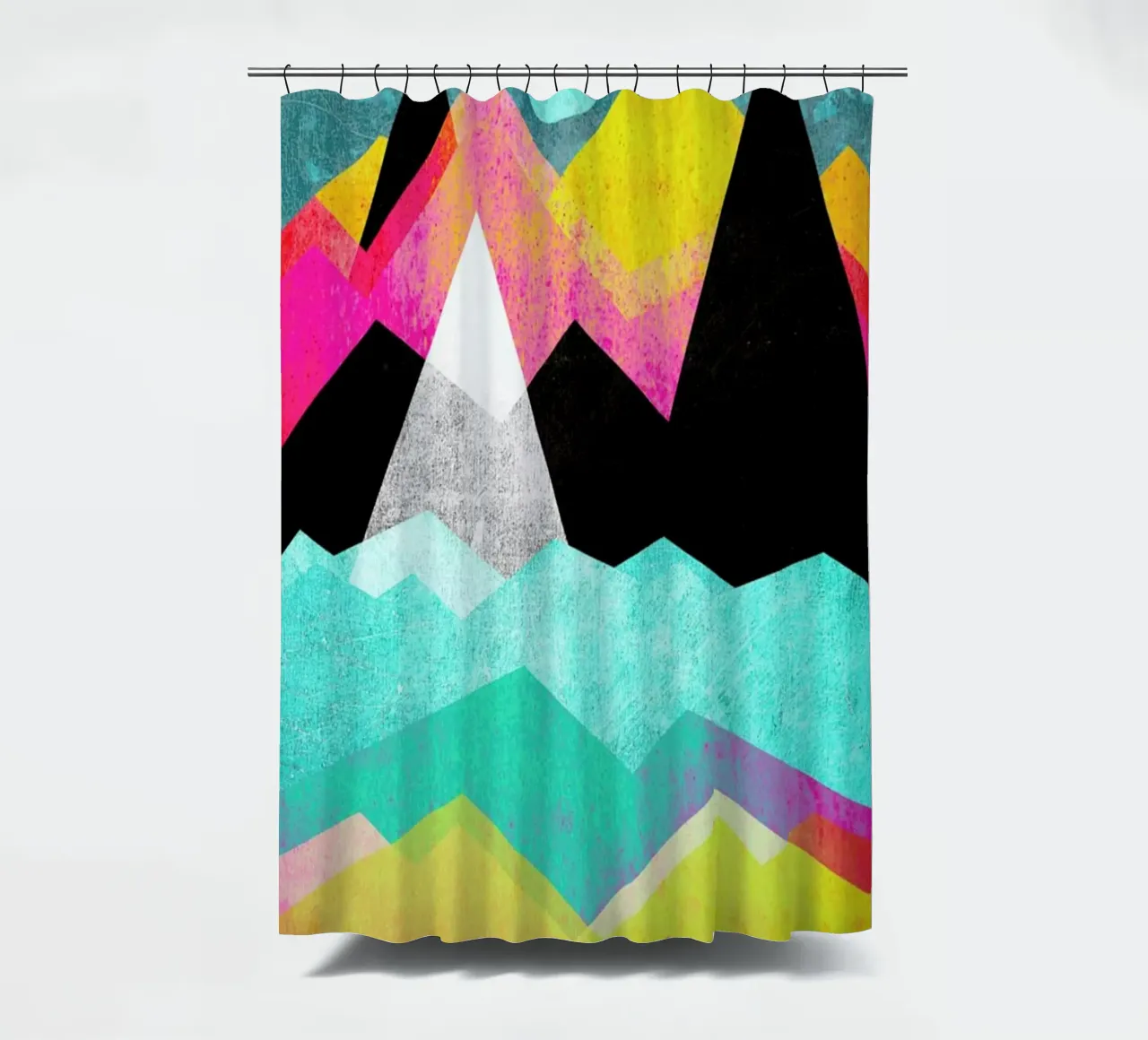 Candyland shower curtain by Elisabeth Fredriksson
