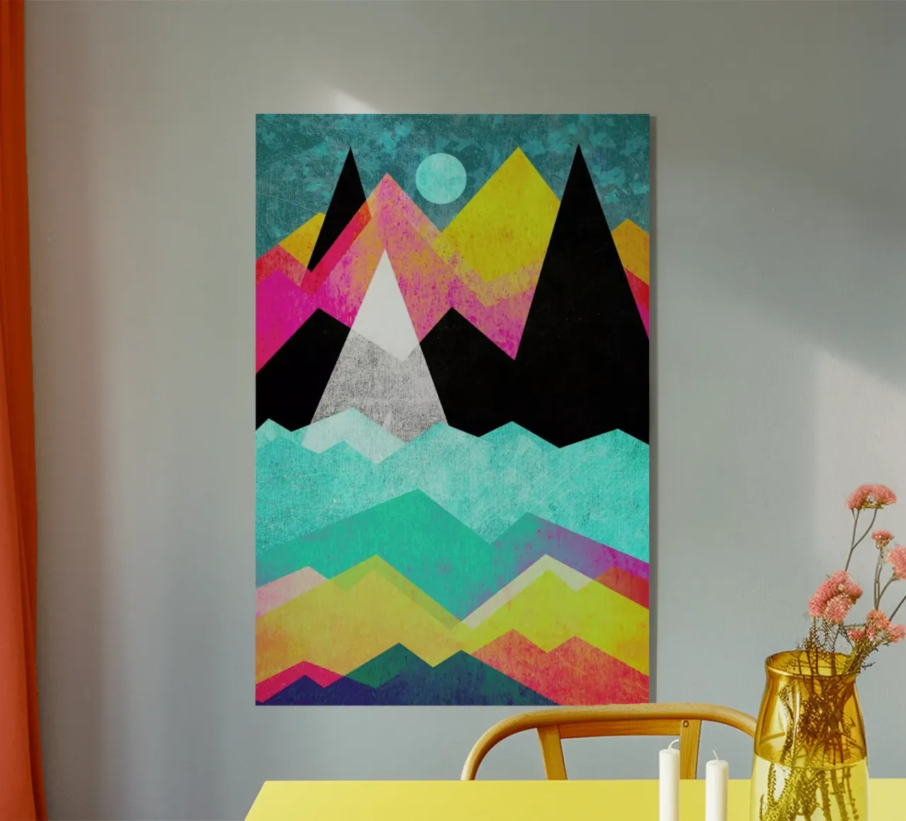 Candyland acrylic glass by Elisabeth Fredriksson