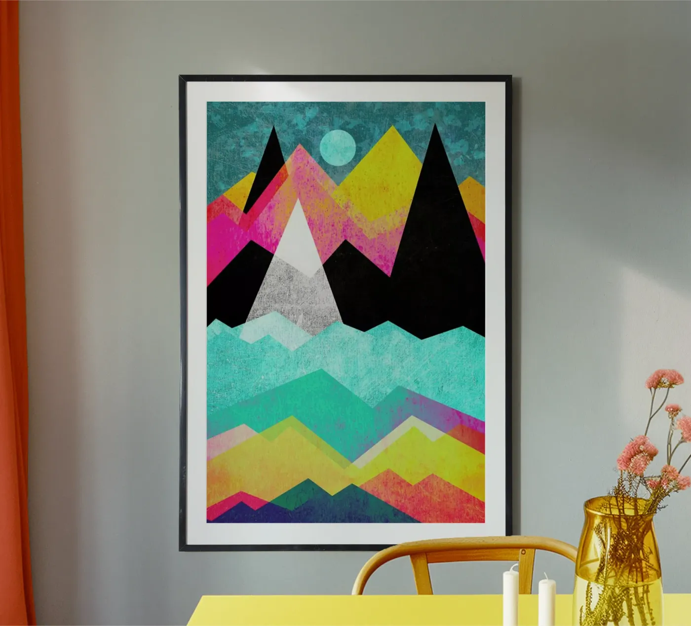 Candyland poster van Elisabeth Fredriksson