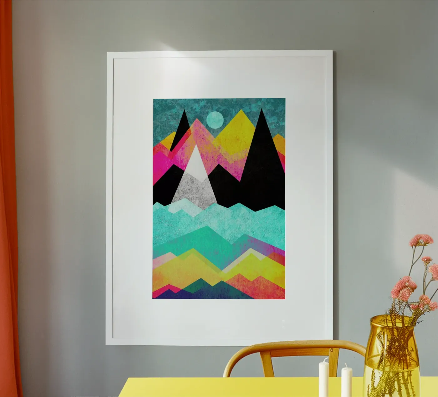 Candyland poster van Elisabeth Fredriksson