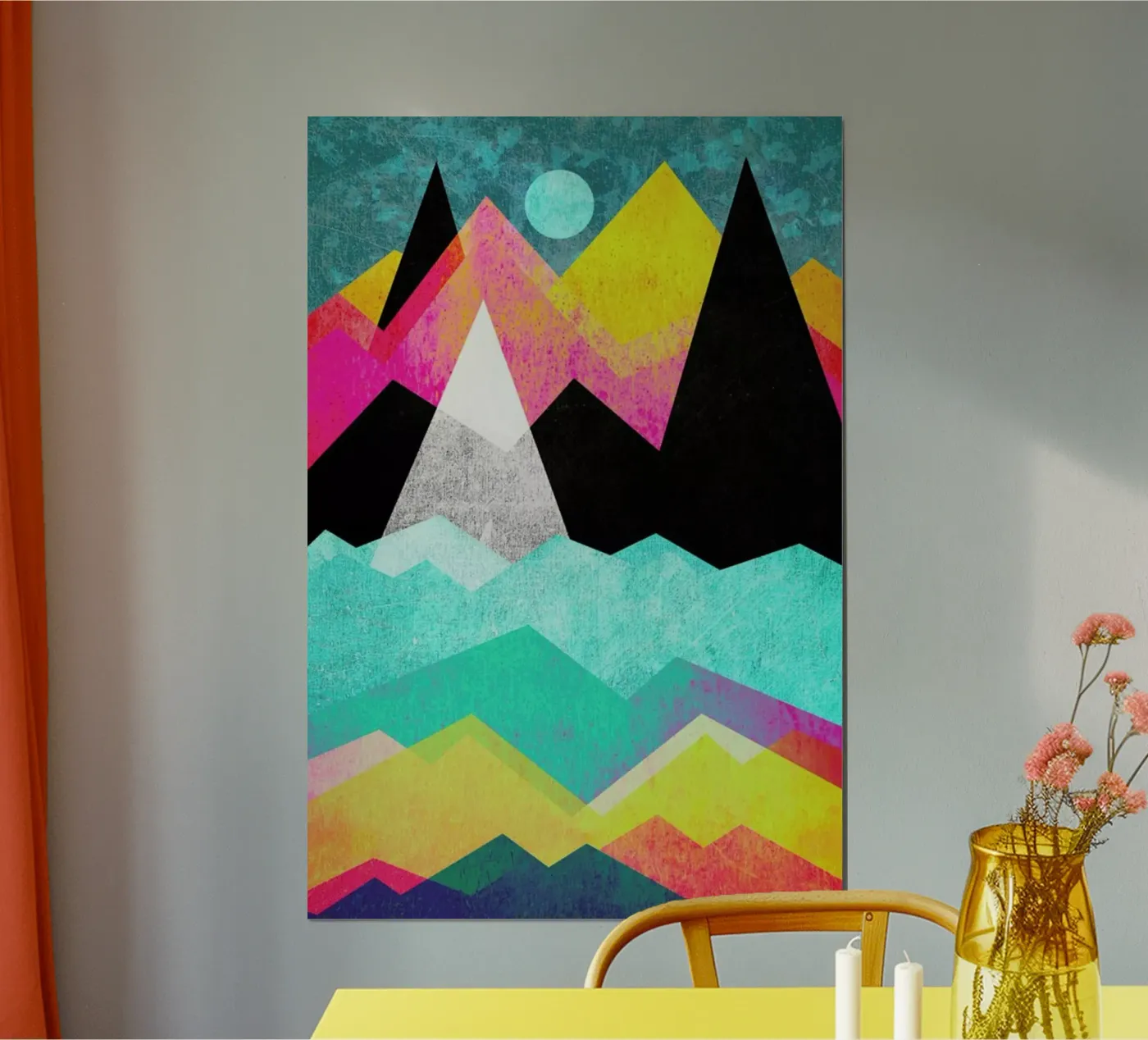 Candyland poster by Elisabeth Fredriksson