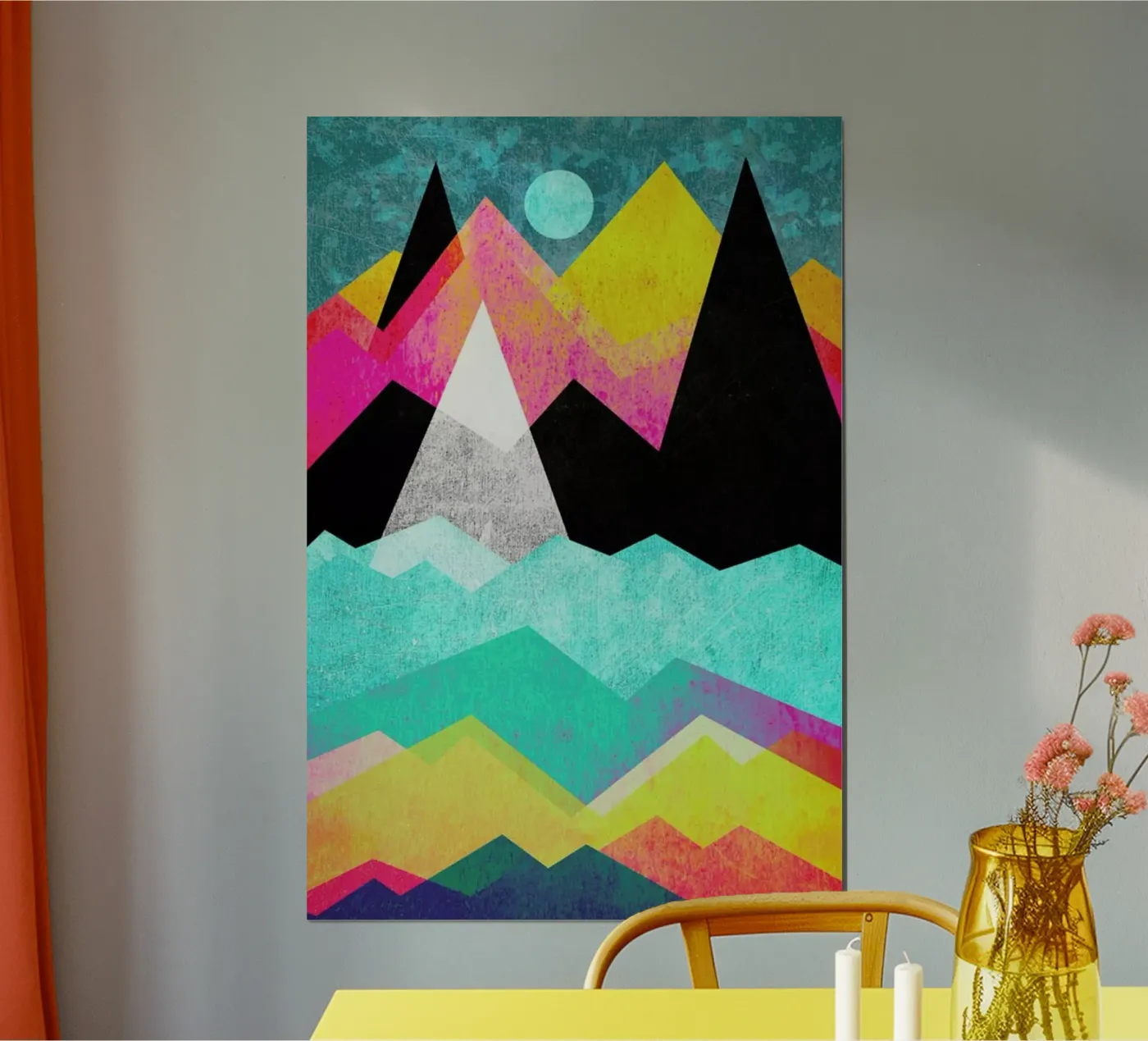 Candyland poster van Elisabeth Fredriksson