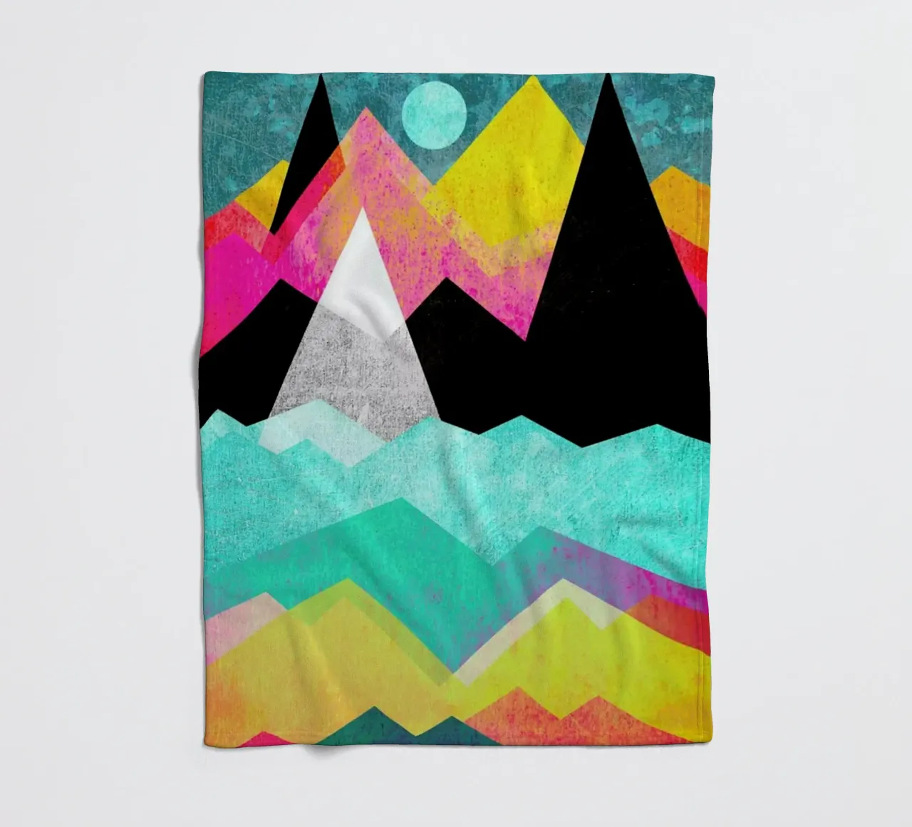 Candyland fleece blanket by Elisabeth Fredriksson