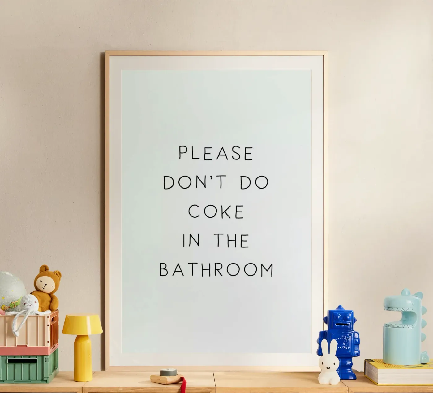 Coke poster van Mottos by Sinan Saydik