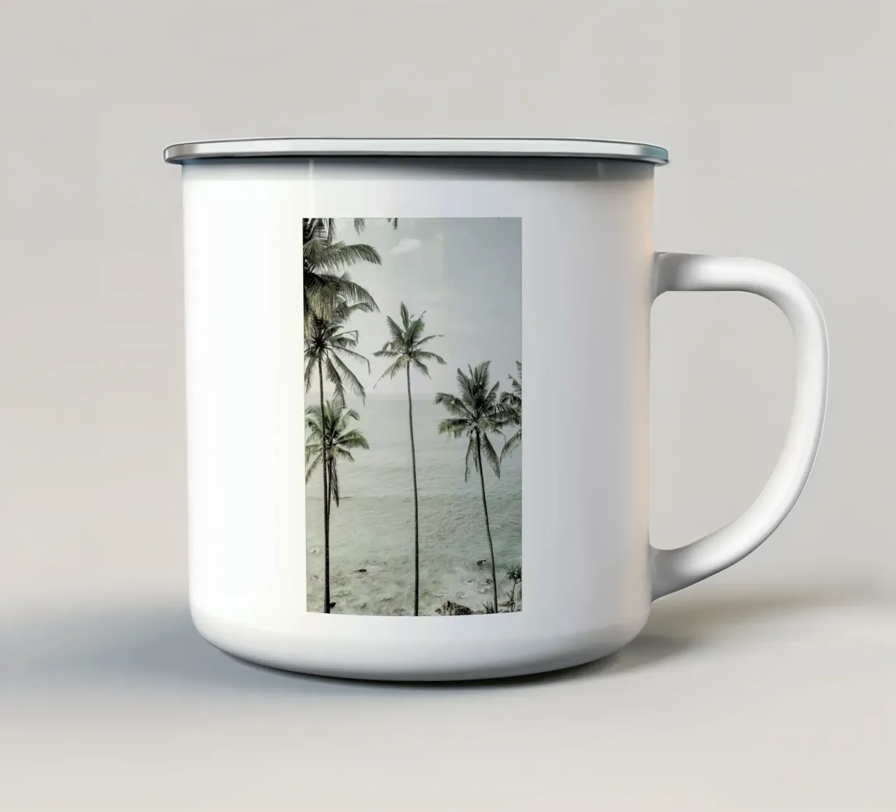 Tropical Dreams tazza in smalto da Shot By Clint