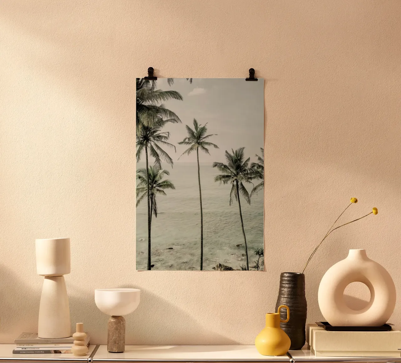 Tropical Dreams poster con telaio in legno da Shot By Clint