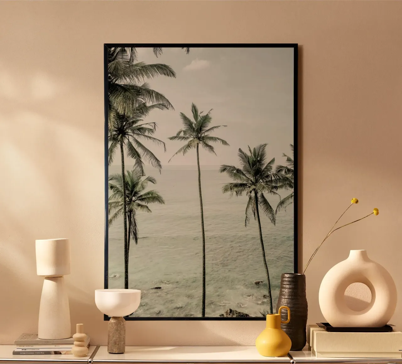 Tropical Dreams poster con telaio in legno da Shot By Clint