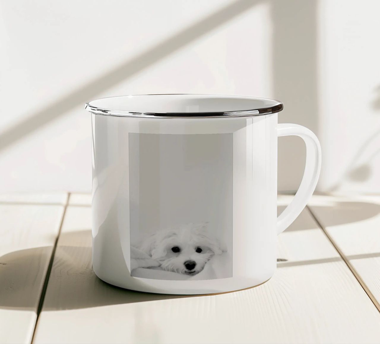 Walli tazza in smalto da XOXO Arte