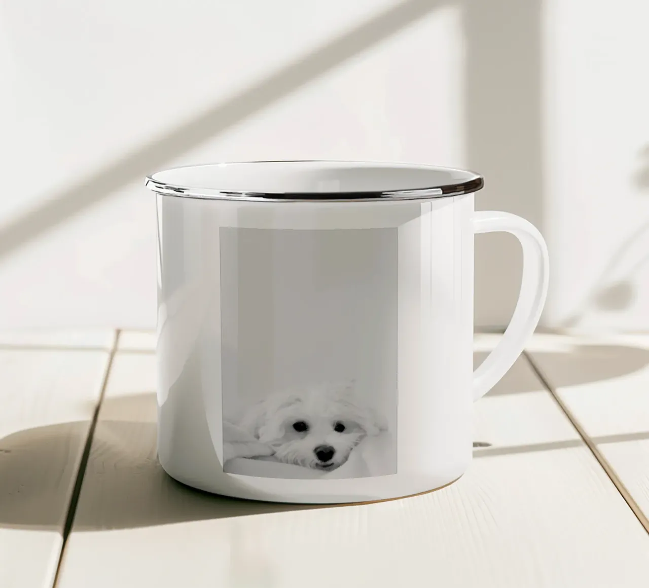 Walli tazza in smalto da XOXO Arte