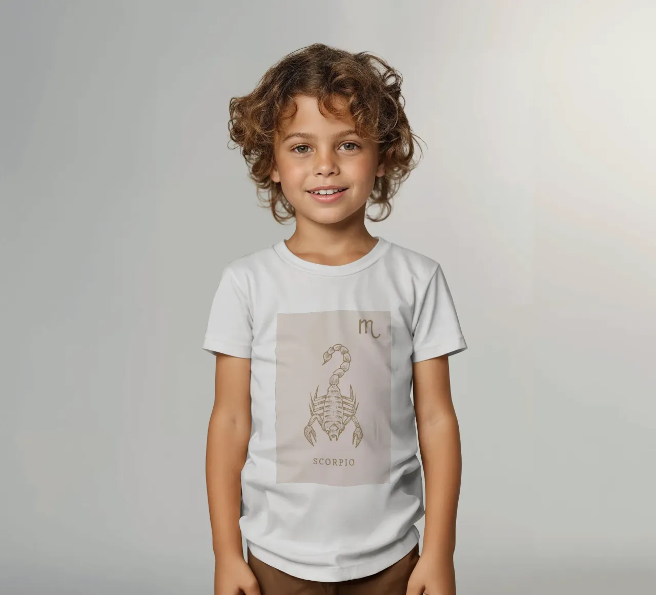 Scorpio t-shirt bambini da Flora & Fauna