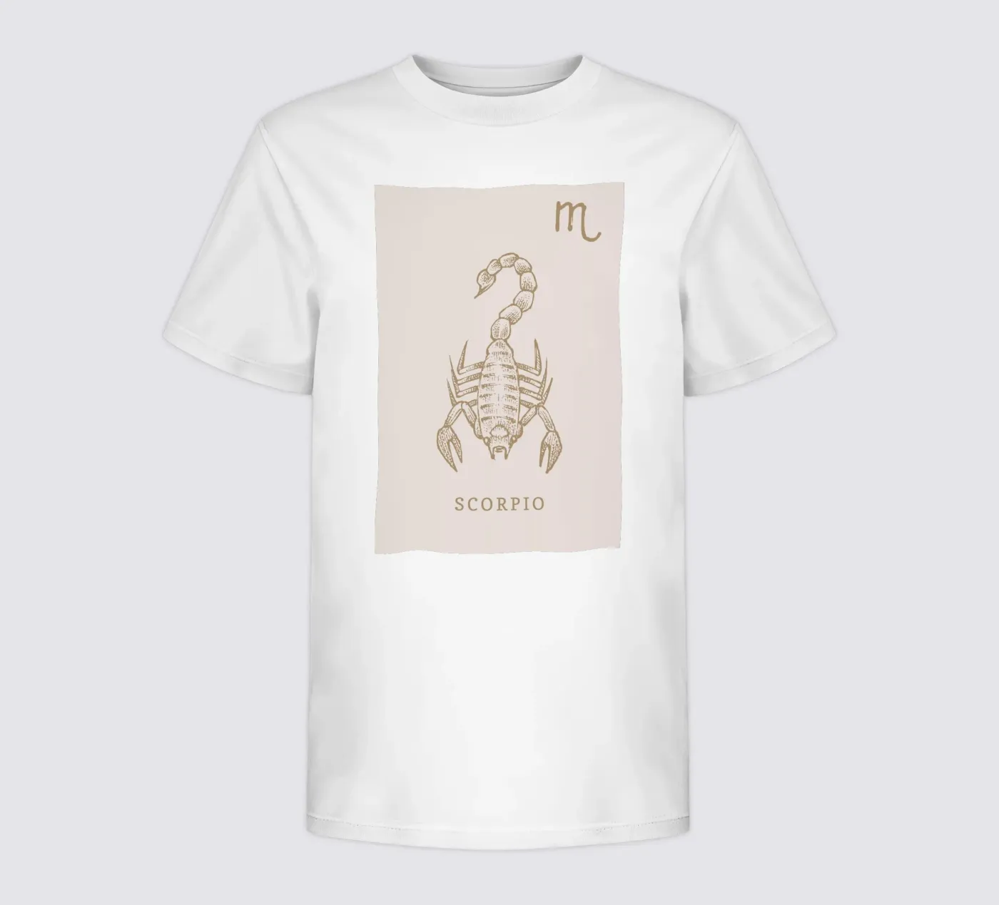 Scorpio kinder t-shirt van Flora & Fauna