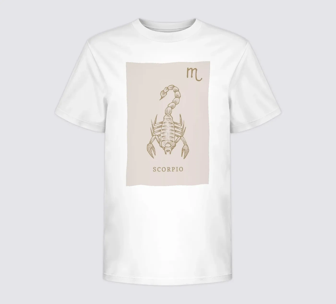 Scorpio kinder t-shirt van Flora & Fauna