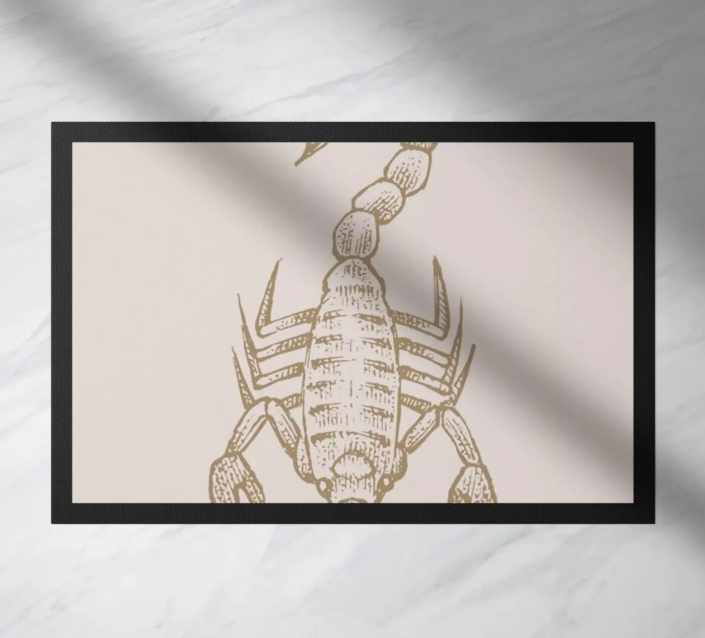 Scorpio doormat by Flora & Fauna