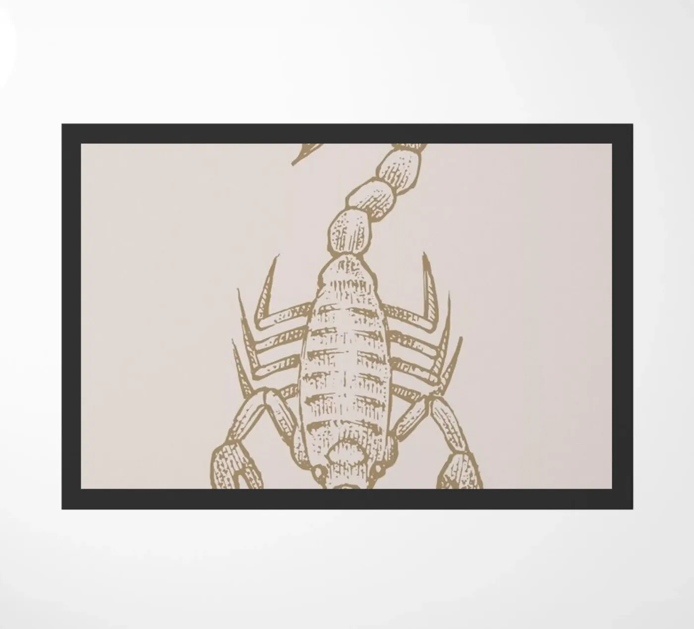 Scorpio doormat by Flora & Fauna