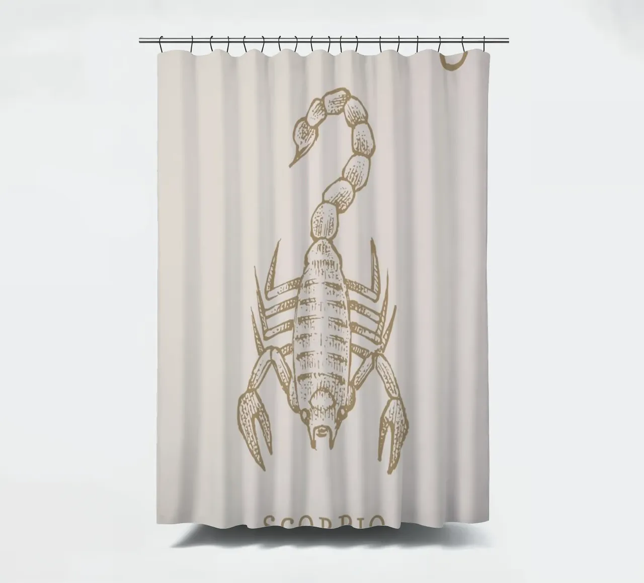 Scorpio tenda da doccia da Flora & Fauna