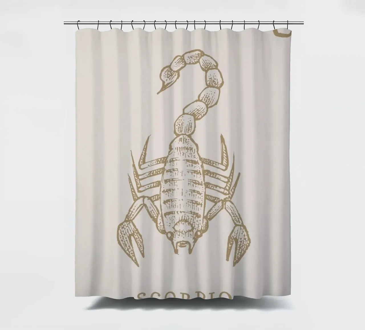 Scorpio tenda da doccia da Flora & Fauna