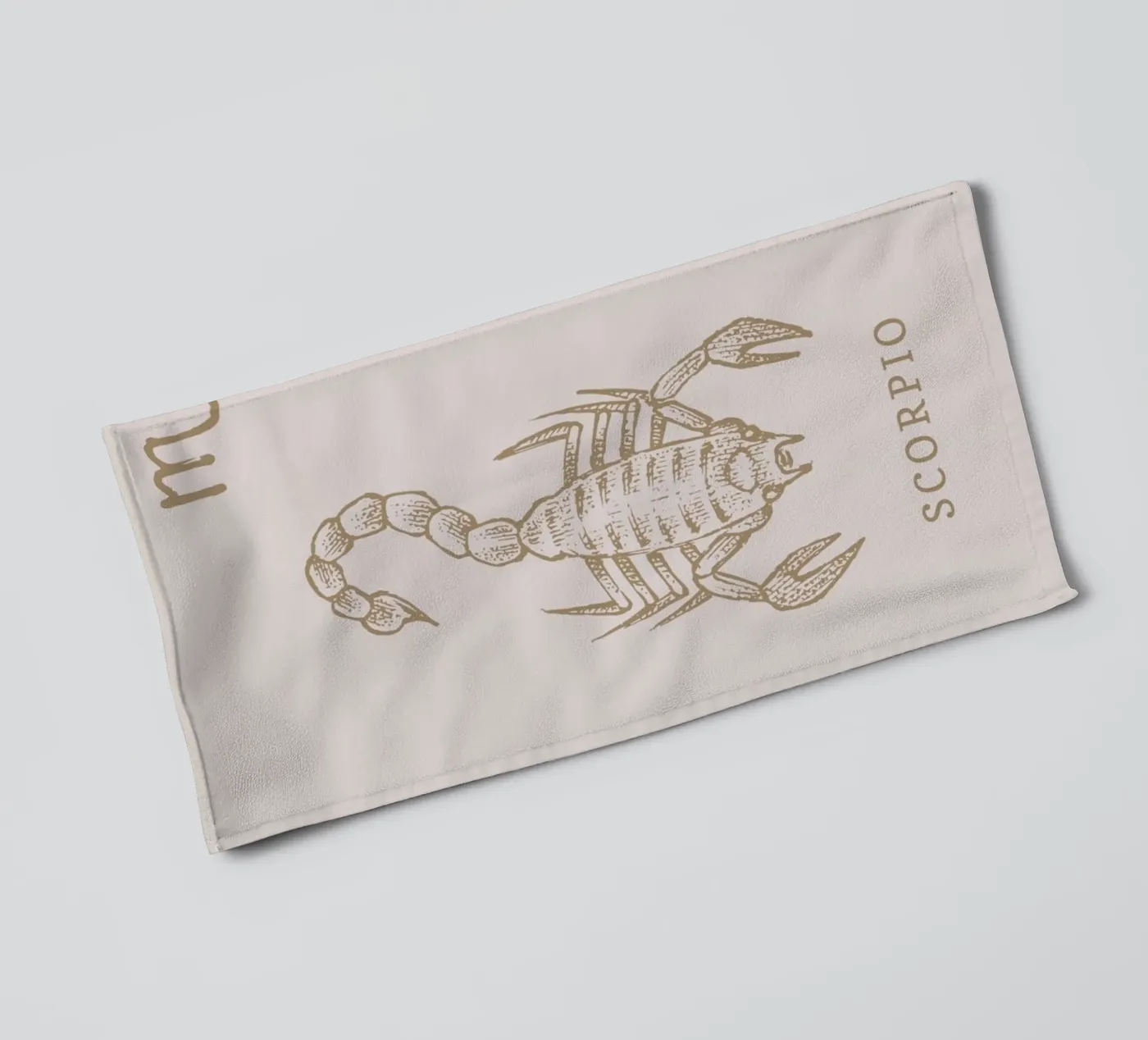 Scorpio towel by Flora & Fauna