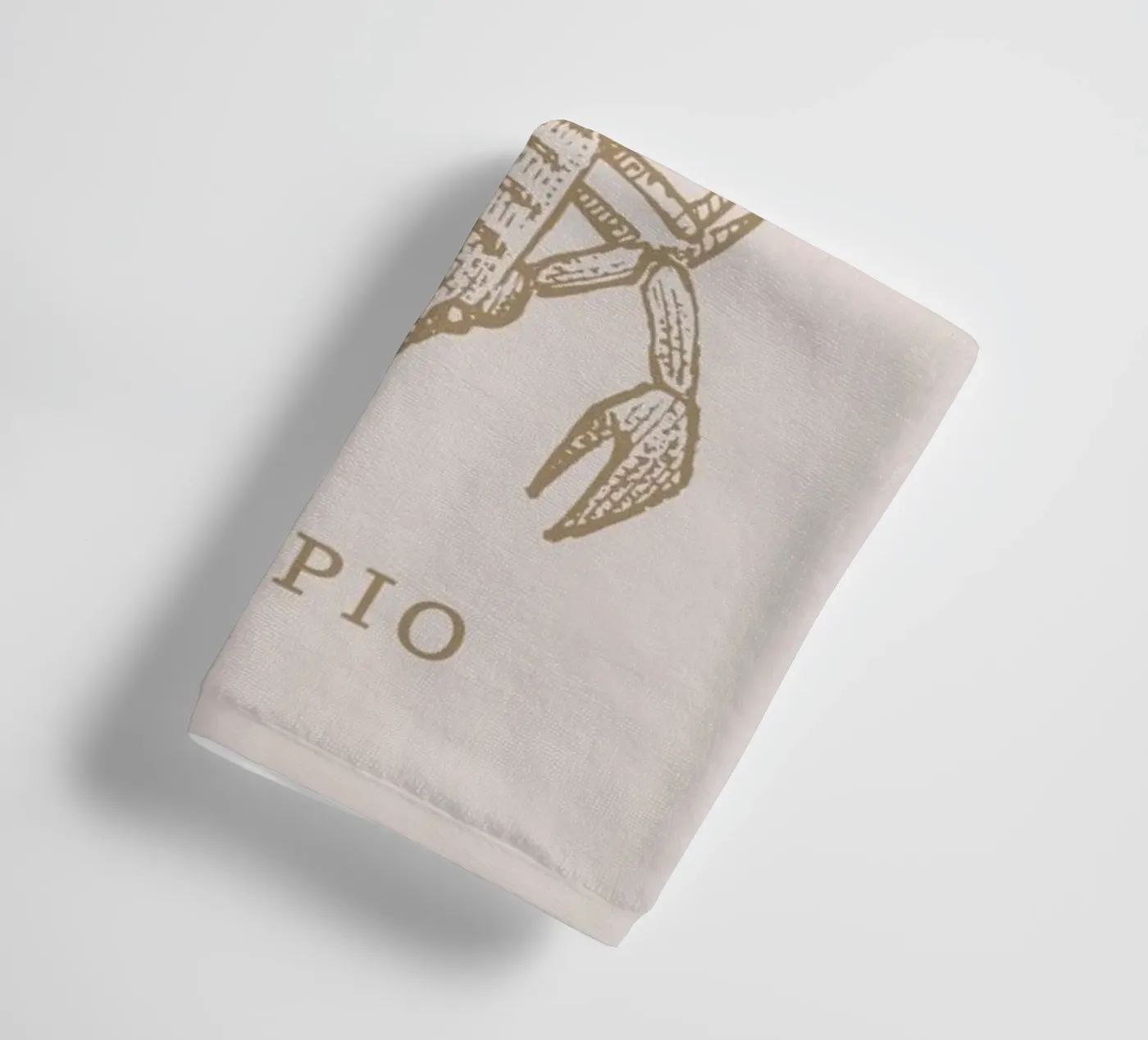 Scorpio towel by Flora & Fauna