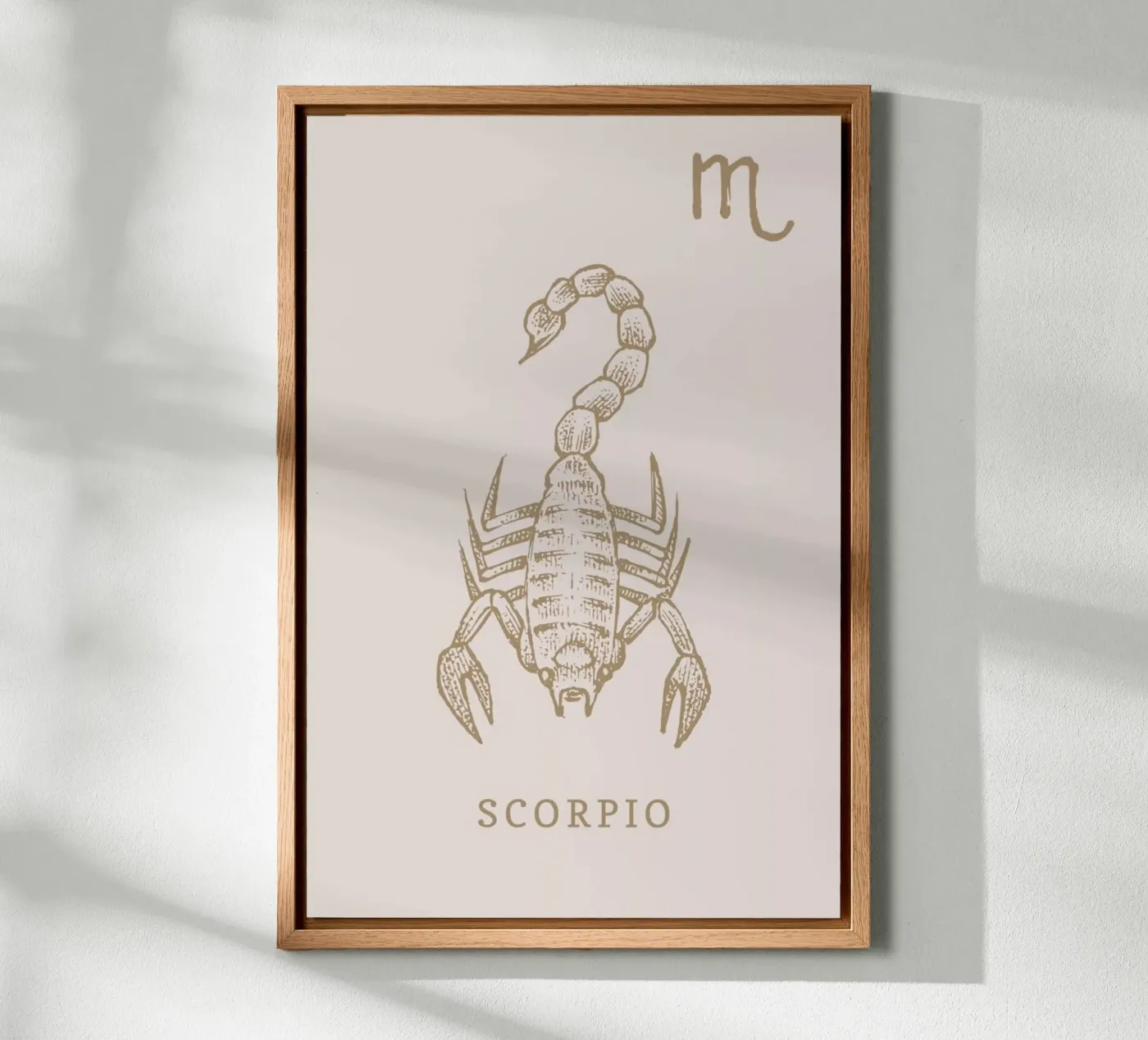 Scorpio forex plate by Flora & Fauna