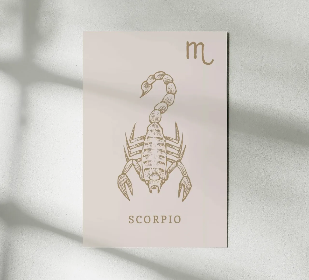 Scorpio alluminio dibond da Flora & Fauna