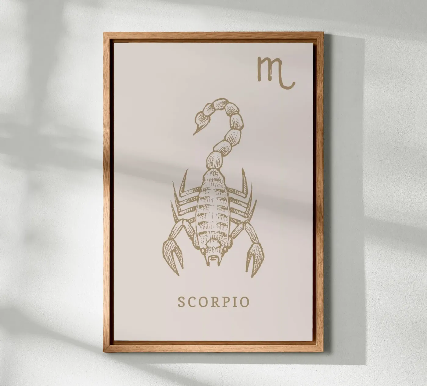 Scorpio tela da Flora & Fauna